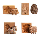 GobekUsa Gingerbread Cake Wooden Mold: DIY Baking Accessory for Home Bakery