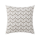 GobekUsa Daisy Yellow Floral Geometric Pillow Cover - Soft Cozy Embroidery for Living Room