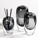 GobekUsa Crystal Glass Flower Terrarium Vase: Home Decoration & Floral Accessory