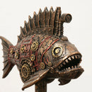 GobekUsa Blackfish Resin Steampunk Whale Figurine Classic Home Office Decor