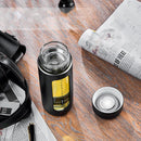 GobekUsa Double Glass Water Bottle with Lid – Insulated Portable Tea Coffee Mug