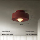 GobekUsa Led Ceiling Light Macaron Minimalist Small Round Hallway Balcony Bedroom E27