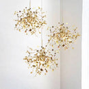 GobekUsa Gold LED Ceiling Pendant Light Fixture for Home Decoration and Modern Living