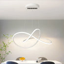 GobekUsa LED Chandelier Lights Indoor Lighting Room Decor White Black Lamps With Spotlight