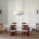 GobekUsa Bubble Silk Pendant Chandelier for Dining Living Room Kitchen Island & Bedroom