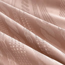 GobekUsa Cotton Jacquard Duvet Cover Set for Queen Double Bed - High End & Cozy