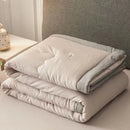 GobekUsa Cooling Cotton Quilt with Washable Core for Single Bed in Dorm