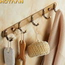 GobekUsa Antique Black Robe Hook, Brass Finish Bathroom Hardware, Wall Hook, Clothes Hook.