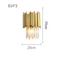 GobekUsa Golden Crystal Ceiling Light for Modern Living Room and Dining Room