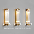GobekUsa Crystal Wall Lamp: Modern LED Indoor Lighting for Luxury Living Room, Bedroom, and Aisle