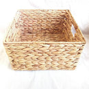 GobekUsa Woven Rattan Desktop Storage Basket Organizer