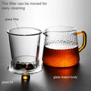 GobekUsa Borosilicate Glass Teapot with Infuser for Puer Tea and Boiling Water