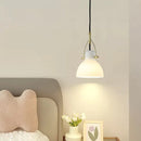 GobekUsa Japanese Style White Glass LED Wall Sconce Adjustable Lighting