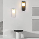 GobekUsa Frosted Glass Ball LED Wall Lamp for Corridor, Aisle, and Bedroom