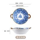 GobekUsa Ceramic Double Ear Ramen Soup Bowl
