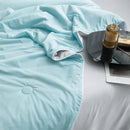 GobekUsa Double-Sided Cooling Queen Quilt: Silky Smooth Summer Comforter
