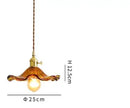 GobekUsa Blue Glass Pendant Lights - Bedroom Dinning Living Room Fixtures