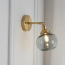 GobekUsa Glass Ball Wall Sconce Modern Wandlamp Stair Light for Bedroom Bathroom Mirror