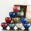 GobekUsa 170ml Ceramic Coffee Cup Kung Fu Tea Cups Pottery Drinkware Egg Style