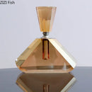 GobekUsa Amber Crystal Perfume Bottle - Creative Aromatherapy Essential Oil Container