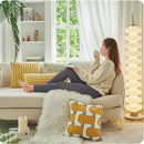 GobekUsa Geometric Tufted Plush Cushion Cover for Stylish Home Decor
