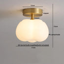 GobekUsa Cotton Shape LED Ceiling Lamp - Cream. Nordic Style, Hallway Balcony Porch Light.