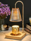 GobekUsa Gold Wax Melting Candle Warmer with Timer for Modern Home Decor