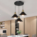 GobekUsa Antique Brass Kitchen Pendant Light | Hanging Ceiling Fixture for Dining Room