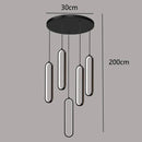 GobekUsa LED Pendant Chandeliers for Living Room Staircase Indoor Lighting
