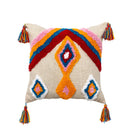 GobekUsa Boho Tassel Macrame Throw Pillow Covers - Luxury Home Decor for Bed Sofa
