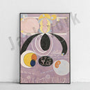 GobekUsa Abstract Art Canvas Wall Print Modular Exhibition for Home Decor