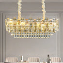 GobekUsa Crystal Light Chandelier: Luxury European Livingroom Lamp 2024 Collection