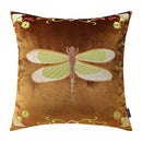 GobekUsa Bee Embroidery Cushion Cover - Exquisite Animal Design for Sofa Decor