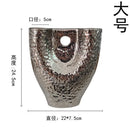 GobekUsa Gold Vase with Hollow Branches - Ceramic Home Decor Accessory