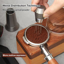 GobekUsa Espresso Distributor WDT Tool Coffee Tamper Stirrer Aluminum Alloy Barista Accessory