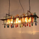 GobekUsa Iron LED Pendant Chandelier for Kitchen, Bar, and Cafe