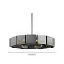 GobekUsa Black Metal Pendant Lights: Stylish LED Luxury Hanging Lamp for Home Decoration