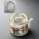 GobekUsa Blue and White Porcelain Tea Pot Clay Yixing Coffee Teapot Gaiwan Samovar