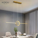 GobekUsa LED Ceiling Chandelier: Modern Minimalist Kitchen Dining Table Lighting