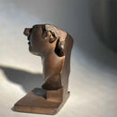 GobekUsa Abstract Human Face Sculpture, Realistic Figure Art Statue for Home Decoration