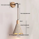 GobekUsa LED Wall Light Fixture with Pull Chain Switch - Modern Nordic Design
