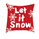 GobekUsa Christmas Cushion Cover 45x45cm Xmas Pillowcase for Sofa - Happy New Year 2023