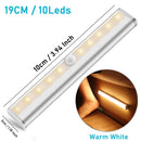 GobekUsa LED Motion Sensor Night Light for Cabinets Wardrobe Bedroom - 6/10 LEDs