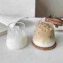 GobekUsa Clear Glass Water Cup Coffee Mug Juice Drink Bottle Kitchen Tableware