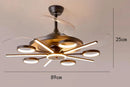 GobekUsa Kids Bedroom LED Ceiling Fan with Bladeless Design and Remote Control