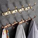GobekUsa Brass Gold Towel Hook: Wall Mount Bathroom/Kitchen Hanger
