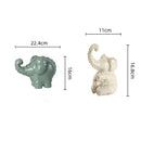 GobekUsa Elephant Abstract Bubble Sculpture Home Decor Figurine