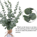 GobekUsa Artificial Eucalyptus Leaves 100Pcs - Home Wedding Decoration Vase Fake Plants