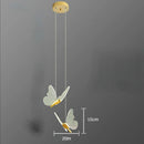 GobekUsa Butterfly LED Pendant Light for Bedroom and Living Room Decor