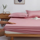 GobekUsa Cotton Fitted Sheet Set Cozy Bedsheet Pillowcases King Twin Queen Full Size